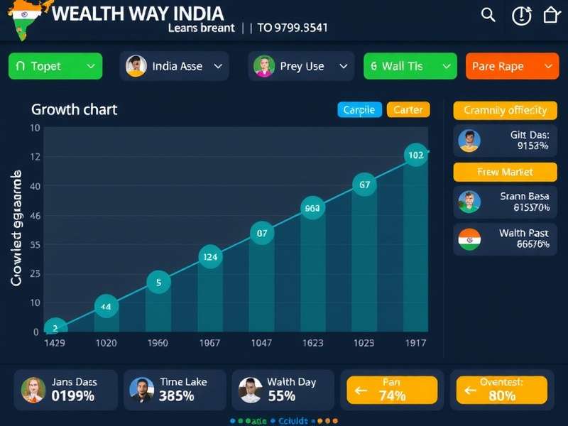 Wealth Way India gameplay screenshot showing strategy interface